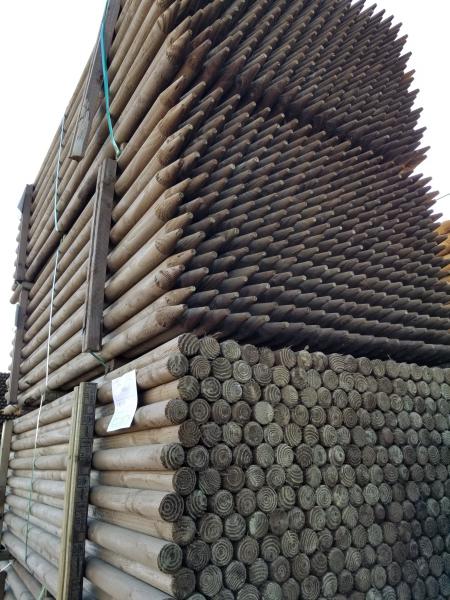 2 x 8 DF ACQ Treatment Round Tree Stake