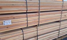 2" x 12' round nursery tree stakes