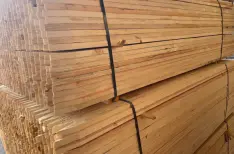 1" x 2" nursery stakes milled from douglas fir with a pointed end